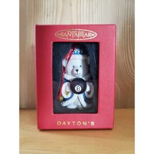Dayton's 1999 Santa Bear Christmas Ornament – 15 Years Edition NIB‎ Vintage